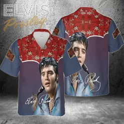 Elvis Presley The King's Style Hawaiian Shirt