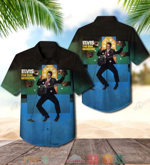 Elvis Presley The Sun Sessions Hawaiian Shirt