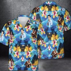 Elvis Presley Tropical Paradise Hawaiian Shirt