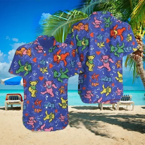 Grateful Dead Dancing Hawaiian Shirt