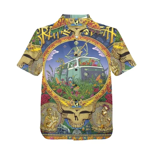 Grateful Dead Garden of Eden Hawaiian Shirt front