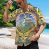 Grateful Dead Garden of Eden Hawaiian Shirt mockup front