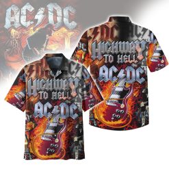 Highway To Hell AC/DC Music Hawaiian Shirt