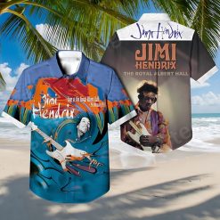 Jimi Hendrix Live At The Royal Albert Hall Hawaiian Shirt