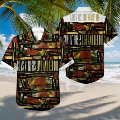 Live And Let Die Song By Guns N’ Roses Hawaiian Shirt