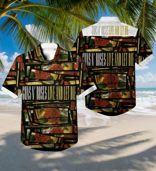 Live And Let Die Song By Guns N’ Roses Hawaiian Shirt