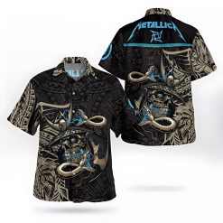 Metallica Samurai Warrior Hawaiian Shirt