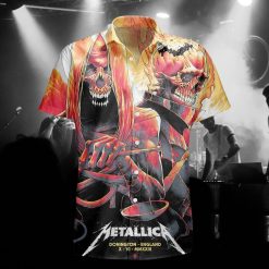 Metallica World Tour Donington England Hawaiian Shirt