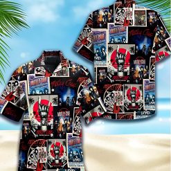 Motley Crue Concert Collage Hawaiian Shirt