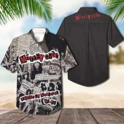 Motley Crue Decade of Decadence Hawaiian Shirt