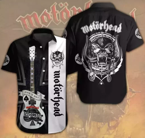 Motorhead Guitar Hawaiian Shirt