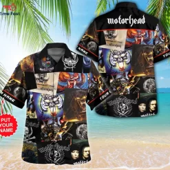 Personalized Motorhead 3D Hawaiian Shirt