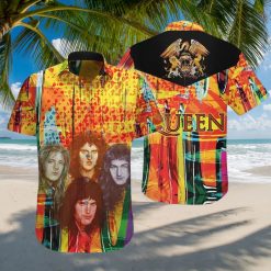 Queen Band Portrait Hawaiian Shirt