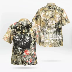 Queen Rock Band 3D Aloha Summer Beach Hawaiian Shirt