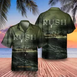 Rush The Wreckers Album Hawaiian Shirt