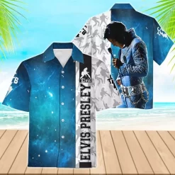 Singer Elvis Presley Hawaiian Shirt