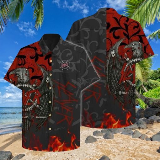 Slayer Eagle Design Hawaiian Shirt