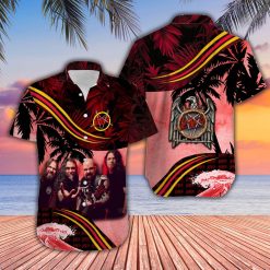 Slayer Sunset & Palms Hawaiian Shirt