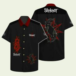 Slipknot Band Flower Aloha Hawaiian Shirt