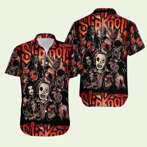 Slipknot Band Member Hawaiian Shirt