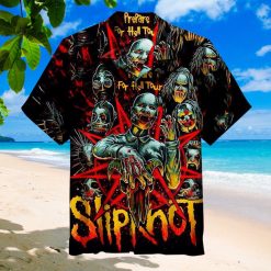 Slipknot Prepare For Hell Tour Hawaiian Shirt