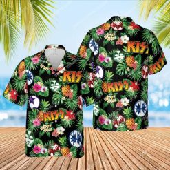 The Kiss American Rock Band Full Printed Hawaiian Shirt