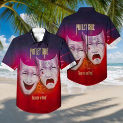 Theatre Of Pain Studio Album By Mötley Crüe Hawaiian Shirt