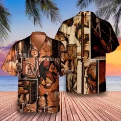 Van Halen Fair Warning Album Cover Hawaiian Shirt