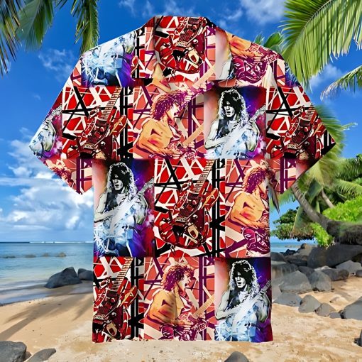 Van Halen The Best of Both Worlds Lives Hawaiian Shirt