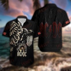 AC/DC Highway to Hell Eagle Hawaiian Shirt