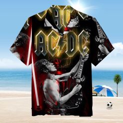 AC/DC Thunderstruck Hard Rock Hawaiian Shirt