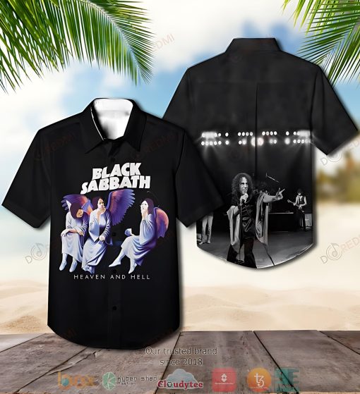 Black Sabbath Band Heaven And Hell Hawaiian Shirt