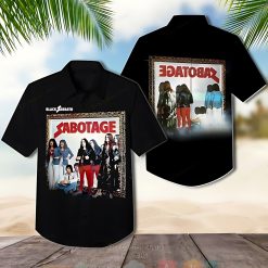 Black Sabbath Band Sabotage Hawaiian Shirt