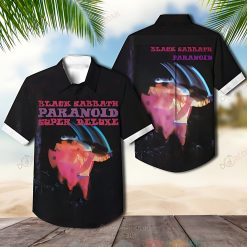 Black Sabbath Paranoid Album Super Deluxe Hawaiian Shirt