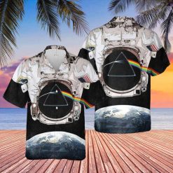 Dark Side Of The Moon Astronaut Pink Floyd Hawaiian Shirt