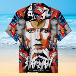 David Bowie Starman Hawaiian Shirt