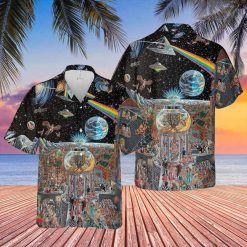 Echoes From The Darkside Of The Moon Pink Floyd Hawaiian Shirt