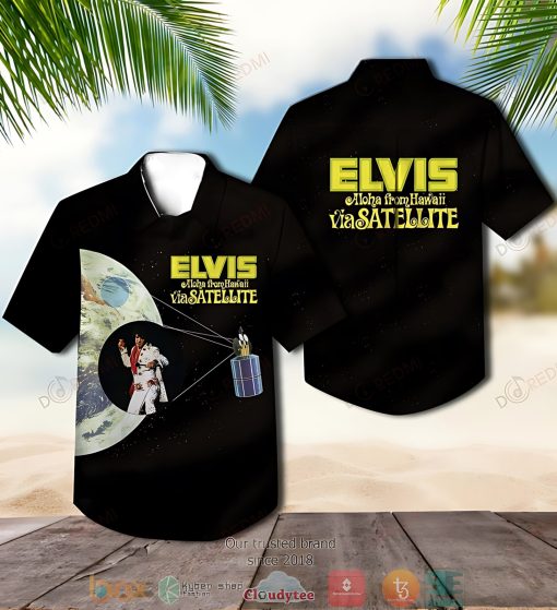 Elvis Presley Aloha From Hawaii Via Satellite Hawaiian Shirt