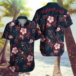 Fructi Motorhead Tropical Skulls Hawaiian Shirt