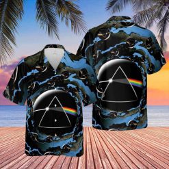 Good bye Blue Sky Dark Side Of the Moon Pink Floyd Hawaiian Shirt