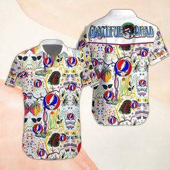 Grateful Dead Psychedelic Nature Hawaiian Shirt