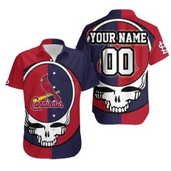 Grateful Dead Saint Louis Cardinals 3D Personalized Hawaiian Shirt