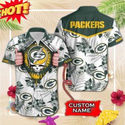 Green Bay Pack 49ers Grateful Dead Personalized Hawaiian Shirt