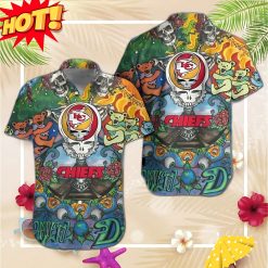 Kansas City Chiefs Grateful Dead NFL Hawaiian Shirt