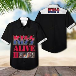 Kiss Alive II Album Hawaiian Shirt