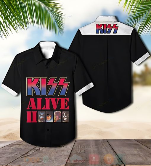 Kiss Alive II Album Hawaiian Shirt