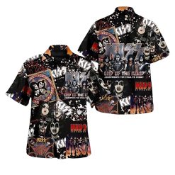 Kiss Band End Of The Road Countdown The Final 50 Shows Hawaiian Shirt