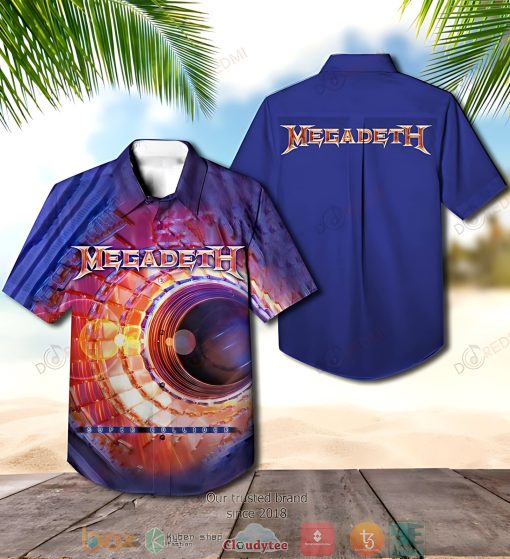 Megadeth Band Countdown To Extinction Hawaiian Shirt