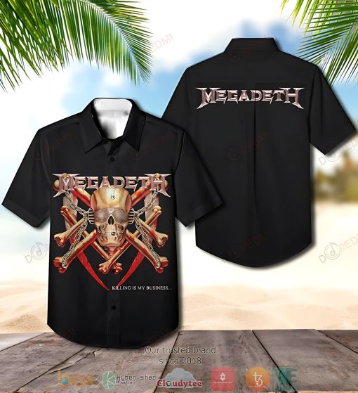 Megadeth Killing Is My Business And Business Is Good Hawaiian Shirt