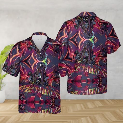 Metallica Rainbow Art Hawaiian Shirt